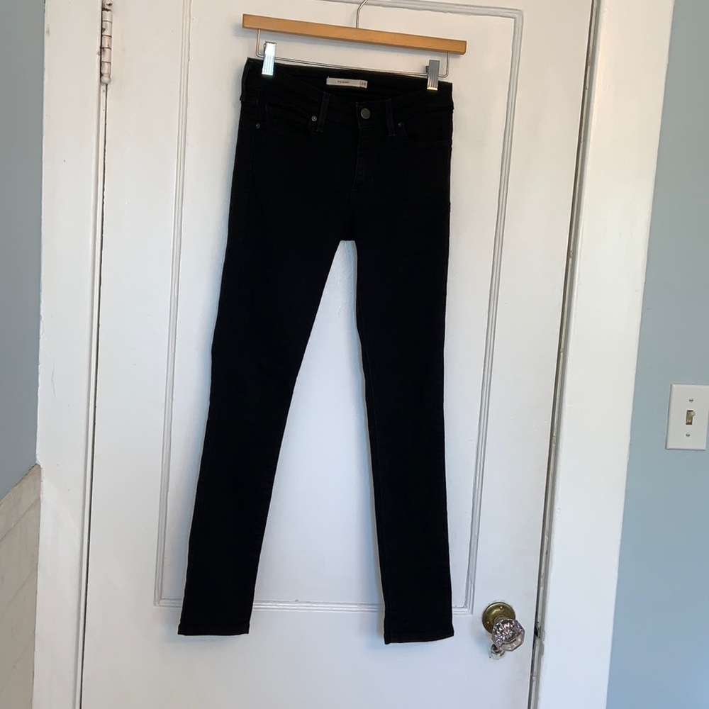 LEVI’S 711 Black Jeans